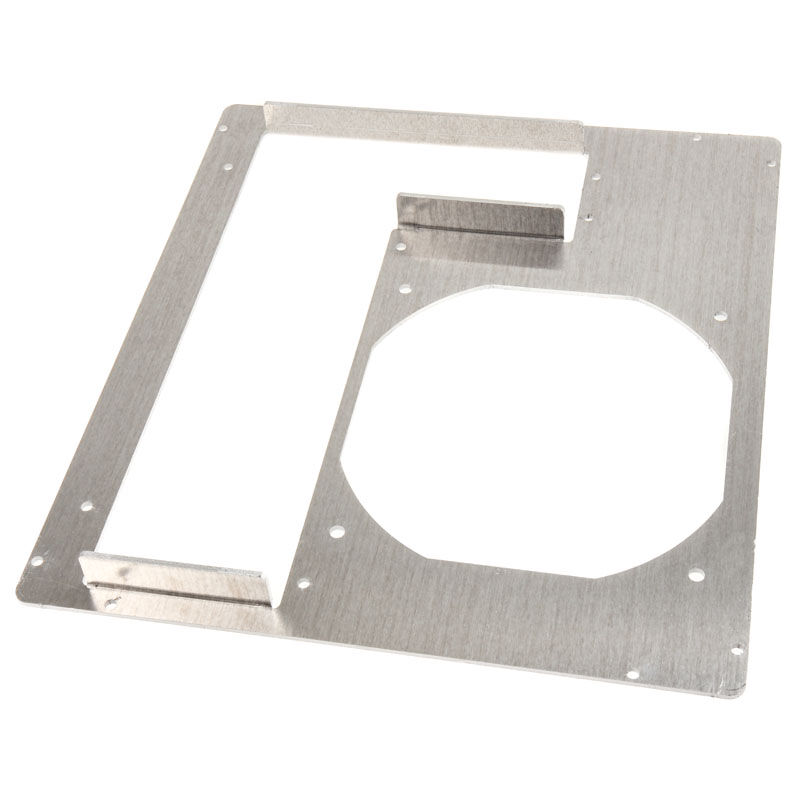 DimasTech PCI-Backpanel Mini-ITX, 2 Slots - Aluminium