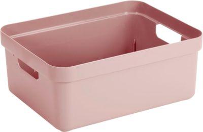 Aufbewahrungsbox Sunware Sigma Home, 24 l, rosa