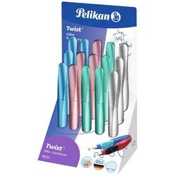 Pelikan, Schreibstifte, Twist Fllhalter Classy Neutrals, Thekendisplay (15x)