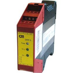 Nachschaltgerät SAFE 5 CM Manufactory Betriebsspannung: 24 V/DC, 24 V/AC 2 Schließer LED-Anzeige 1 St. 45228