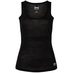 Super Natural, Damen, Funktionsshirt, Women's Sierra 140 Tank (S), Schwarz