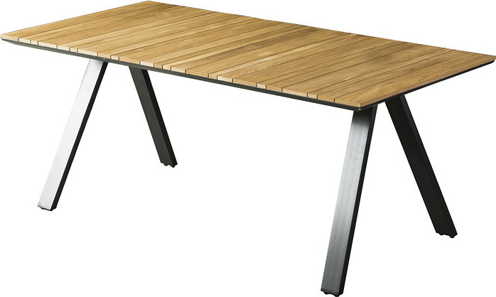 Tisch GARDA-120 aus Teak, B/H/T: ca. 180/74/90 cm