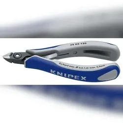 KNIPEX Präzisions-Elektronik-Seitenschneider, Mini-Kopf, 120 mm
