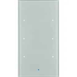 Berker Glas-Sensor 3-fach aluminium 75143034