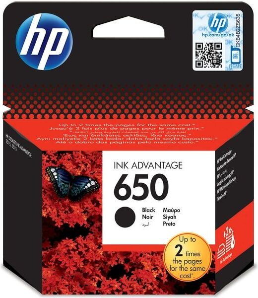 HP 650 (CZ101AE) - Schwarz - Druckerpatrone