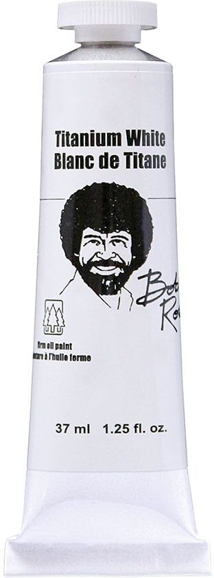Bob Ross Olieverf - 37 ml - Landscape - Titanium White   720867070038   Verf