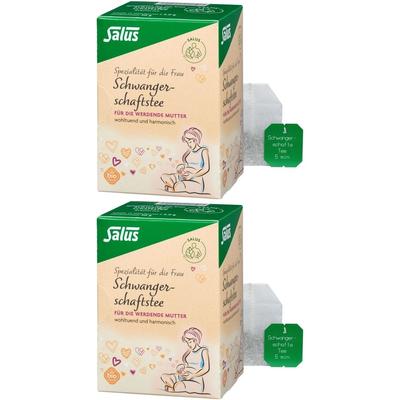 2x Schwangerschaftstee Bio Salus 2x15 St Filterbeutel