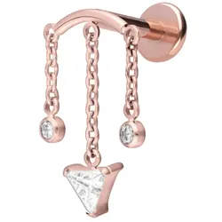 Titan Labret mit Push Fit WINDSPIEL