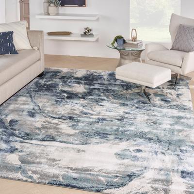 Nourison American Manor Contemporary Abstract Area Rug