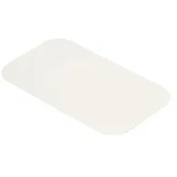 PAPSTAR 500 Einlegedeckel, PP-beschichtet eckig 21,8 cm x 12,3 cm