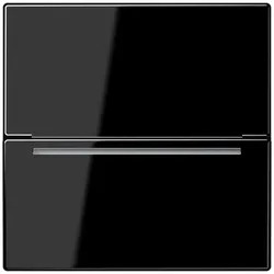 Jung LSCARDRFIDSW Hotelcard-Schalter RFID, Thermoplast, Serie LS, schwarz LS CARD RFID SW