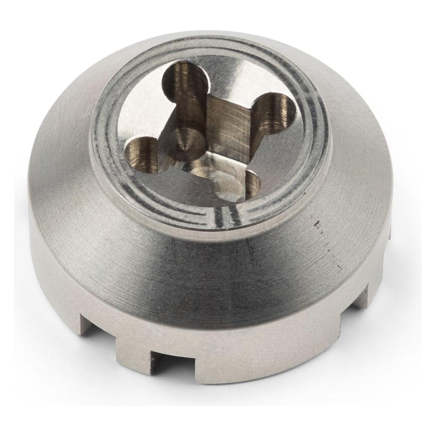 Fox Tooling: Custom Spanner Socket, 4-Lobe, 2021 DHX2 / FX2, Comp Base Valve TO (58890969)