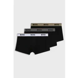 BOSS für Herren. 50554693 Set aus drei schwarzen Power Boxershorts (XL), Heimtextilien, Polyester