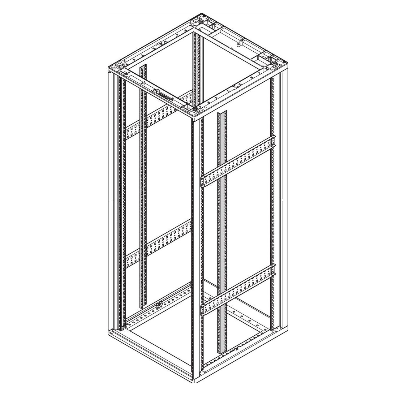 Schroff Novastar 19"-RASTERPROFIL 16HE 7021 2X (27230175)