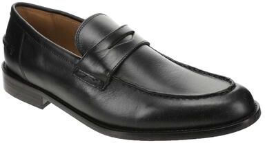 Frye Company Tyler Flex Penny (Men's) Casual Shoes in Black, Size 10 M, Leather