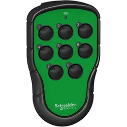 Schneider Electric ZART08 Sender Pocket, 8 Tasten, einstufig, 2,4 GHz