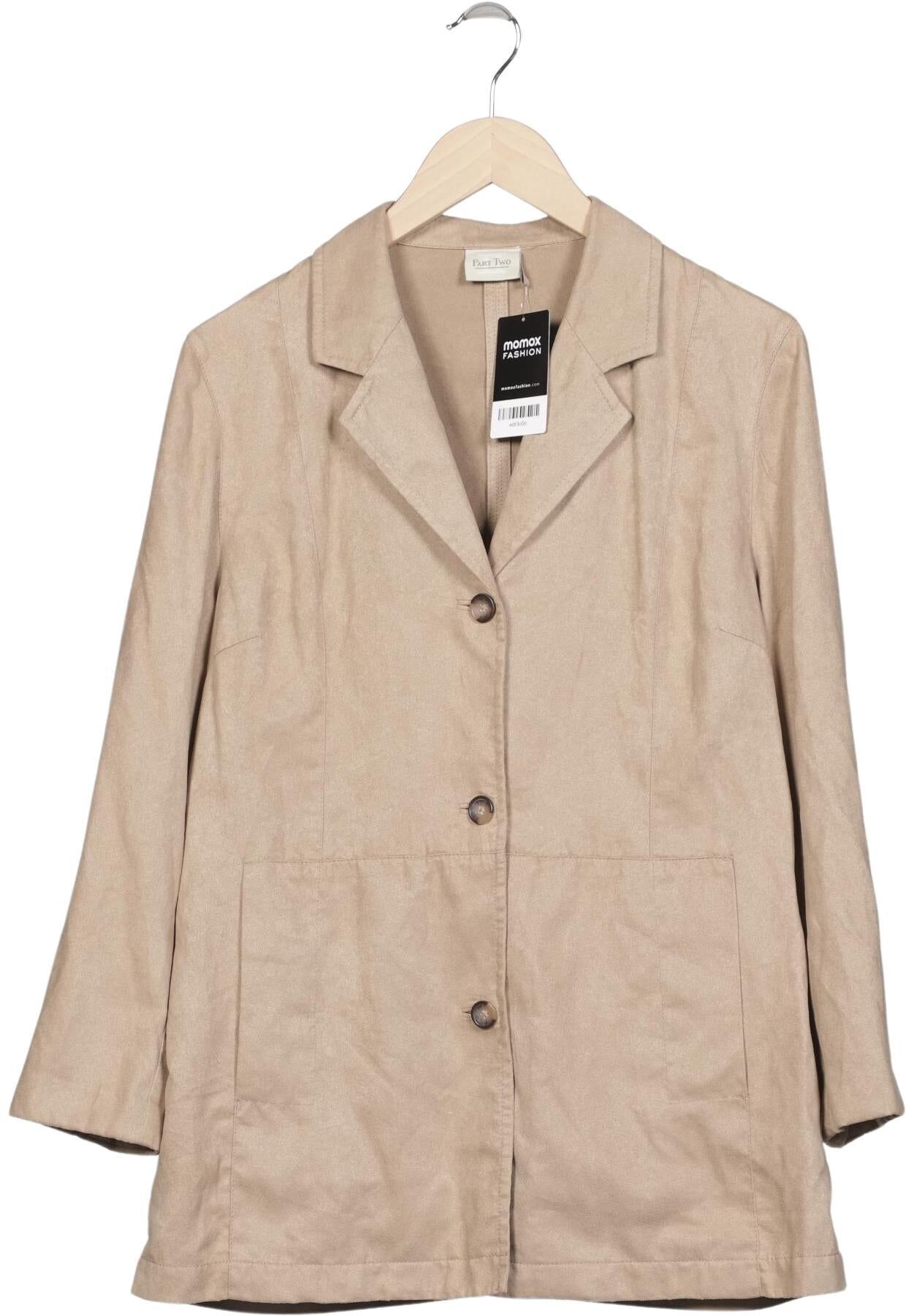 Part Two Damen Mantel, Beige, Gr. EU 38, Synthetik - Second Hand