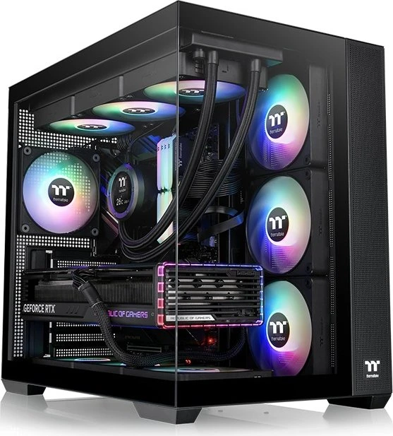 THERMALTAKE View 380 TG ARGB Black