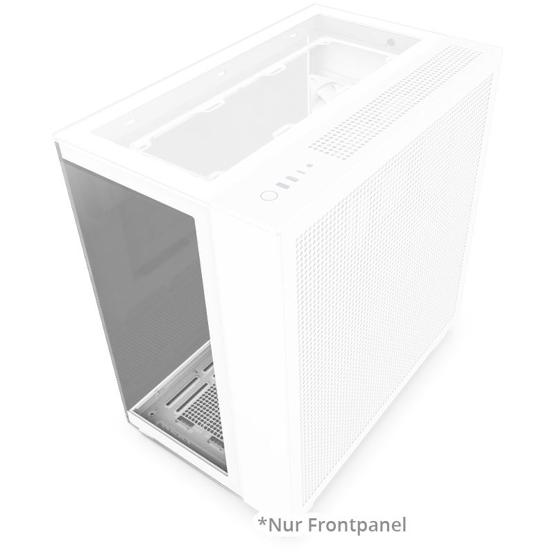 NZXT H9 (2023) Series Ersatzteil Panel vorne Weiß bulk