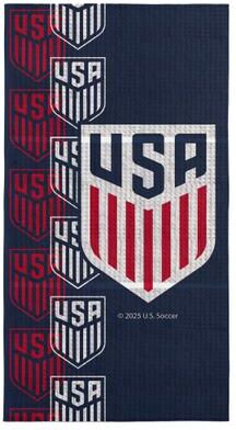 US Men's Soccer Beach Towel, 35x60 inches by THE NORTHWEST GROUP in Us Soccer (Size OS)