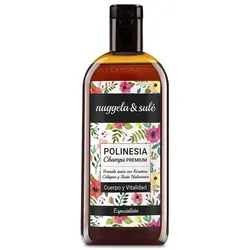 Nuggela & Sulé, Shampoo, POLINESIA KERATINA champú 250 ml (Flüssiges Shampoo, 250 ml)