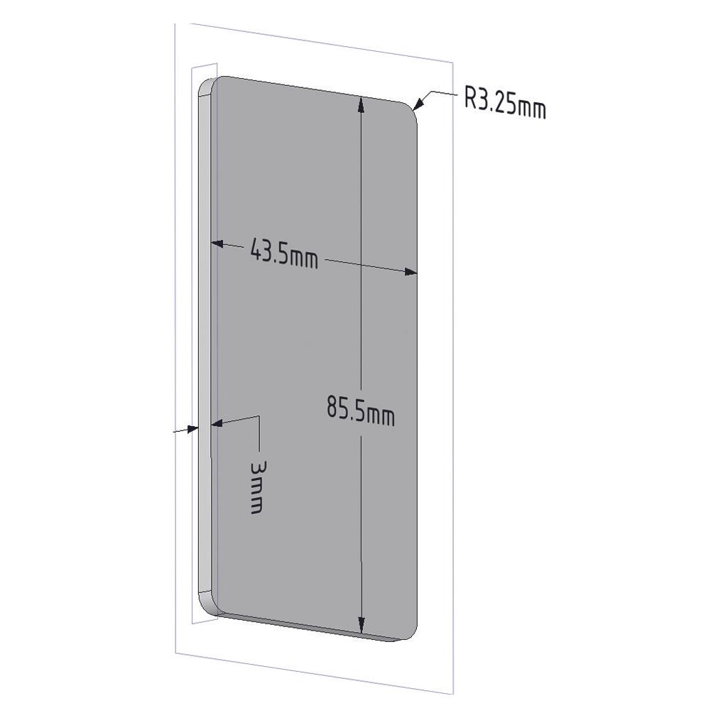 Noha Abdeckplatten Coverplate (41.2577.0110)