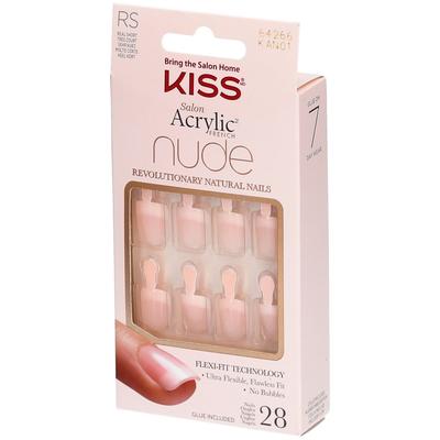 Kiss Salon Acrylic Nude Nails Breathtaking (n) 1 St Sonstige