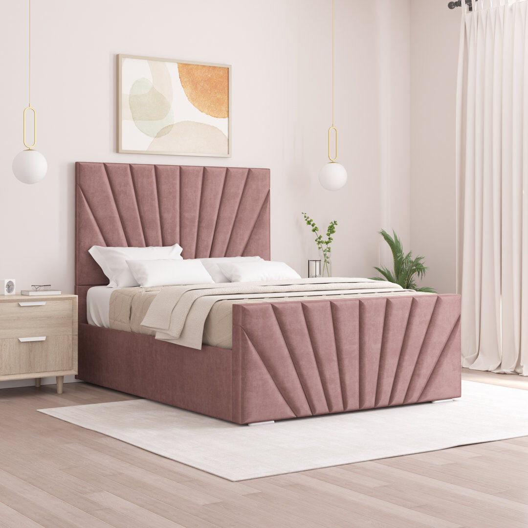 Fairmont Park Aayanah Upholstered Bed Lilac Small Double (4')