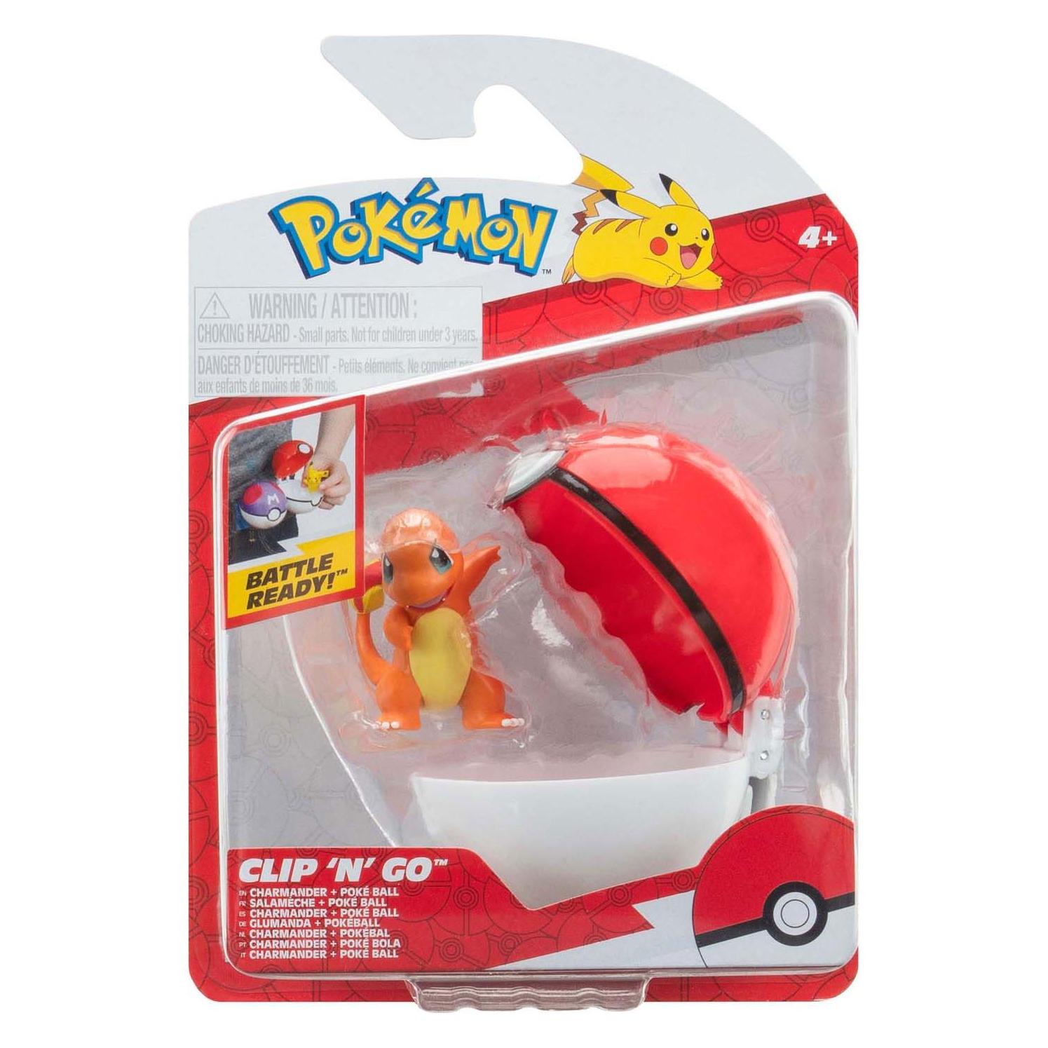 Pokémon Clip'n'Go Poké Balls Glumanda #1 & Pokéball (0191726709770)