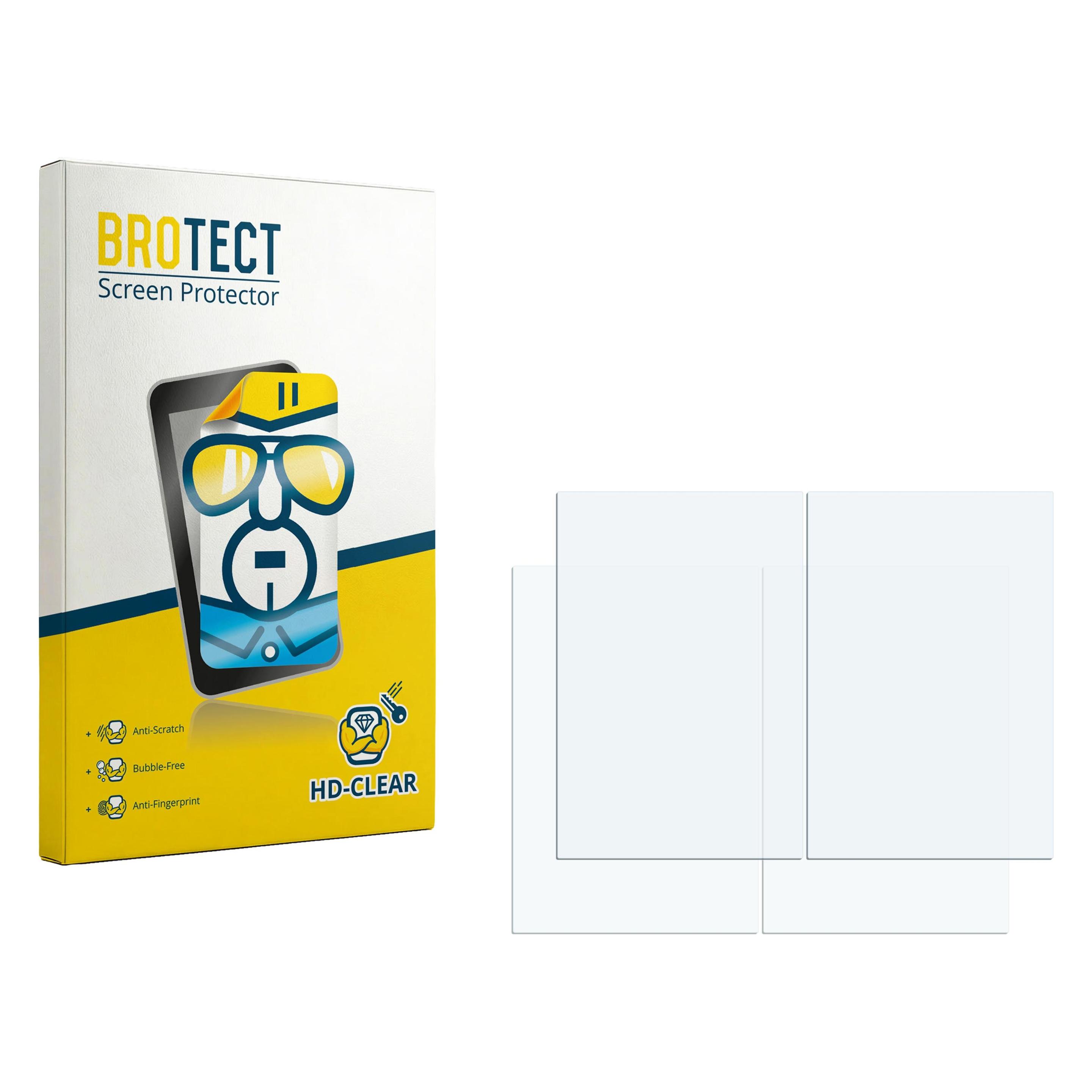 BROTECT Schutzfolie für KOOFORWAY Max 16 10.5" (Side Displays only) Displayschutz Displayschutzfolie Folie (10.50") (1863773)