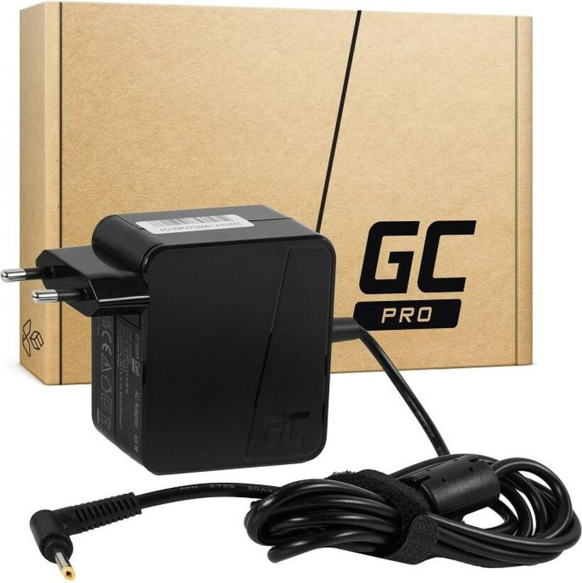 Green Cell AD123PV2 Universele Power Adapter/Inverter 65 W Zwart
