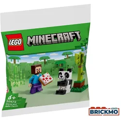 LEGO Minecraft 30672 Steve mit Baby-Panda 30672