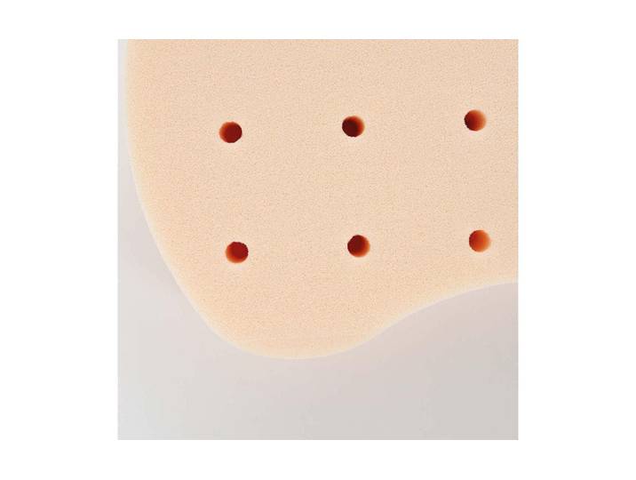 Nackenkissen TRÄUMELAND ErgoRelax, Verde, Hoch, 40 x 60 x 13 cm , beige (weiß), B:40cm L:60cm, Schaumstoff, Funktionskissen, Nackenkissen, Ergonomisches Kopfkissen mit Spezialschaum