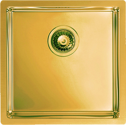 Alveus Quadrix Monarch - Spüle 450x450 mm, bronze 1103381