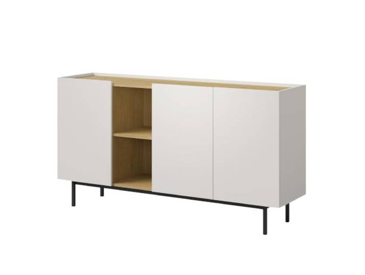 Kommode Noel 3D 165 Kaschmir/Eiche Cremona