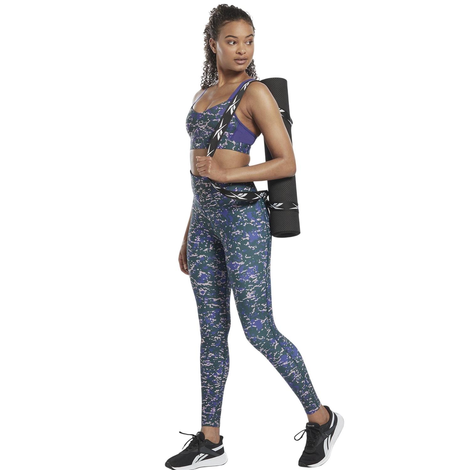 Reebok - "Lux" Sport-BH für Damen, Mittlere Belastung (Tannengrün)