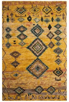 SAFAVIEH Hand-knotted Tangier Orly Modern Wool Rug