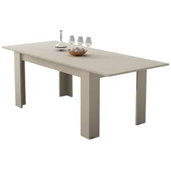 Dmora Marene - Ausziehbarer Tisch, 200x90x75 cm Beige, ausziehbar