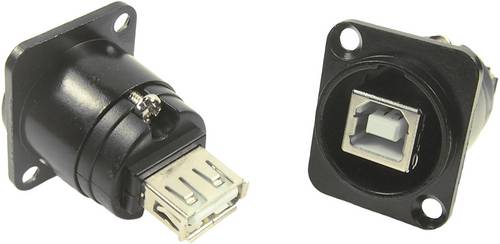 Cliff XLR Adapter USB A Buchse auf USB B Adapter, Einbau CP30115 Inhalt: 1St.