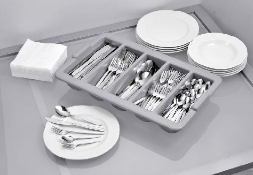 3x 201-teiliges Bestecksortiment Besteckset, Besteckkoffer
