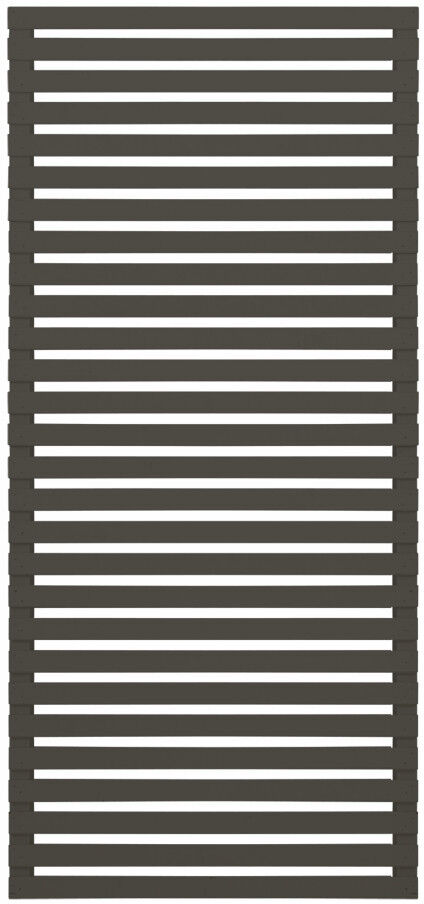 Plus Zaun Harmoni 83 x 180 cm umbragrau fungizidbehandelt