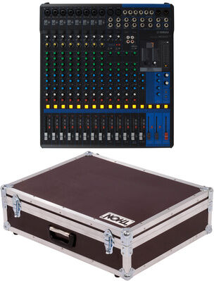 Yamaha MG16XU Case Bundle Phenol Braun