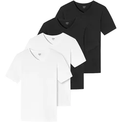 Schiesser Herren T-Shirt Uncover 4er Pack