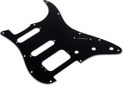 Fender Pickguard HSS BK Schwarz