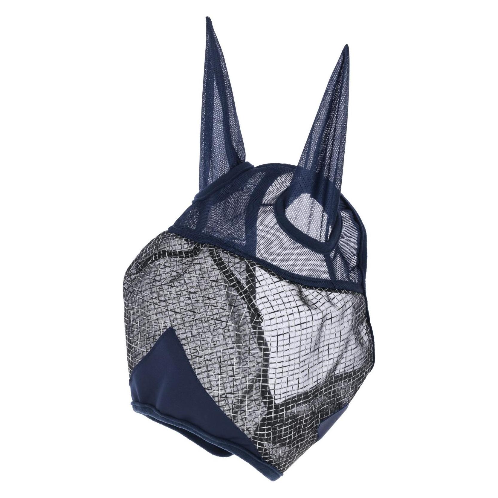 Kerbl Fliegenmaske mit Ohren-und UV-Schutz, navy, Pony (3230463)