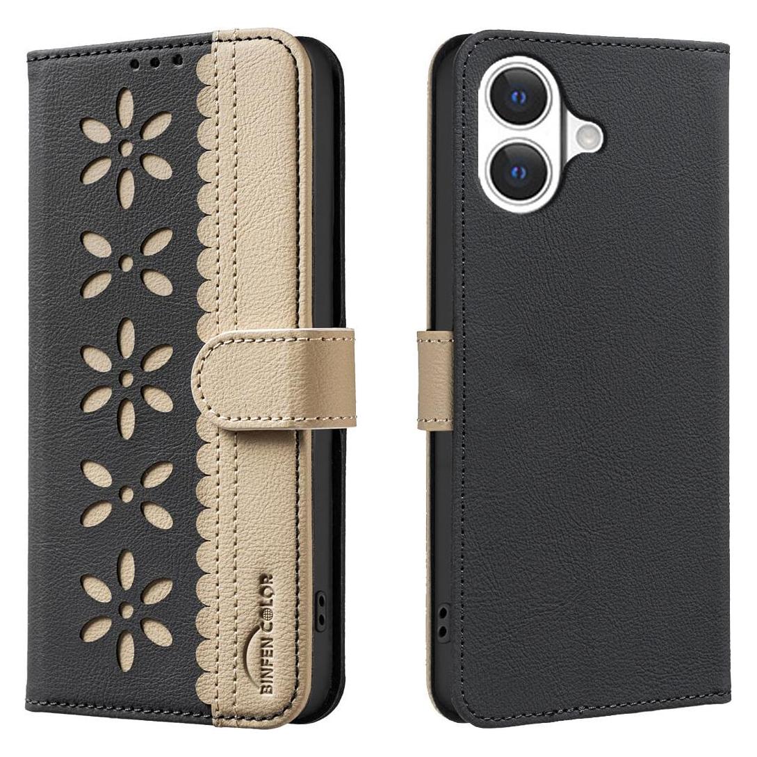Binfen Color Ledertasche Floral (Apple iPhone 17) (61782326)