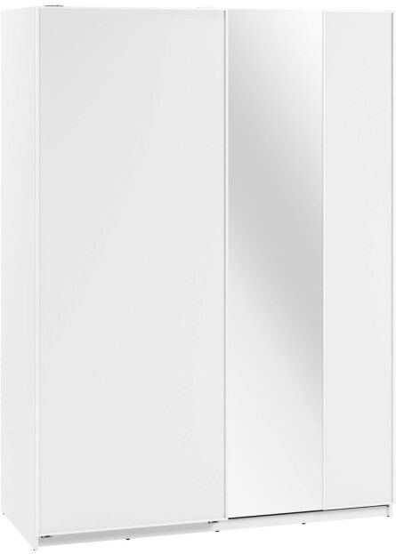 LENART Szafa Przesuwna Z Lustrem Maxi Mx-03   170   Biały