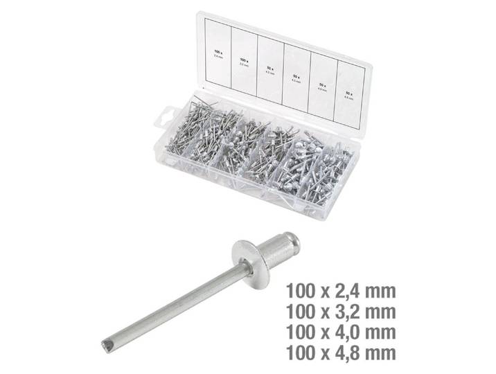 KSTOOLS Assortiment de rivets x400 - 970.0150