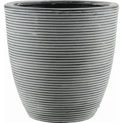 Übertopf Marlene in Schwarz  Ø ca. 15cm