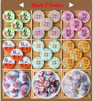 Inspire Essentials Handwoven Pu Er Tea Storage Basket Organizer For Tea Cakes And Tea Sets 7 50 Pcs